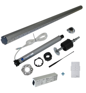 Kit radio ERA M SH complet jusqu'à 28 Kg avec 2m de tube octogonal 60 mm