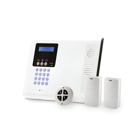 Kit Centrale iConnect 4G/IP avec 2 détecteurs et 1 télécommande