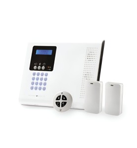 Kit Centrale iConnect 4G/IP avec 2 détecteurs et 1 télécommande