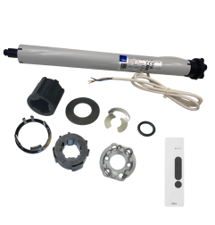 Kit moteur radio NICE NEXT FIT MA 10/17 SH BD + DOMI P1 pour tube ZF54