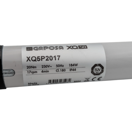 Moteur filaire Gaposa XQ50 20 Nm 17 tours/min