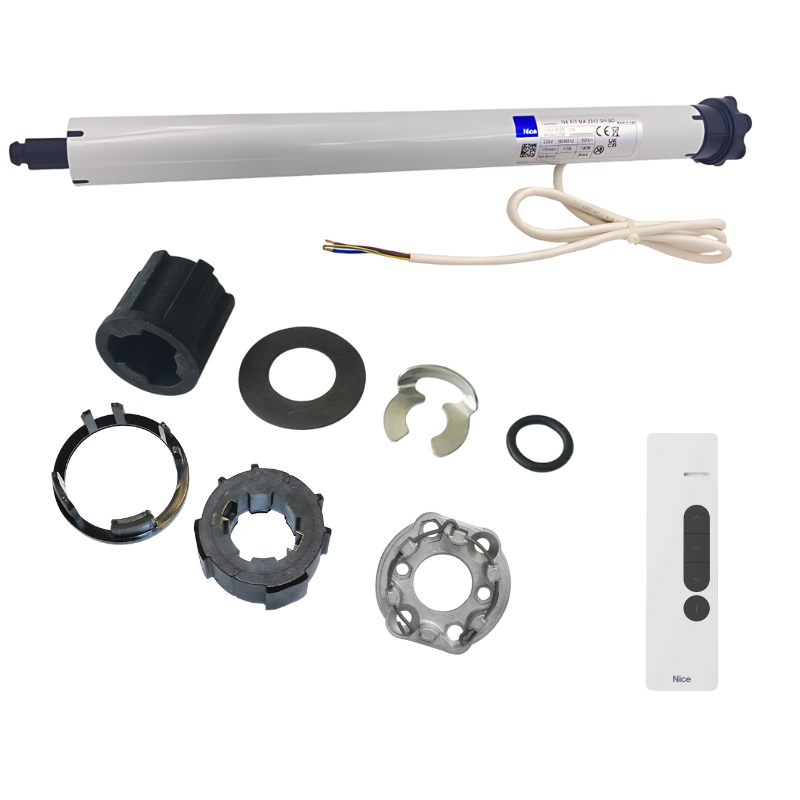 Kit moteur radio Nice Next Fit 20/17 + DOMI P1 pour tube ZF54