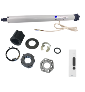 Kit moteur radio Nice Next Fit 20/17 + DOMI P1 pour tube ZF54