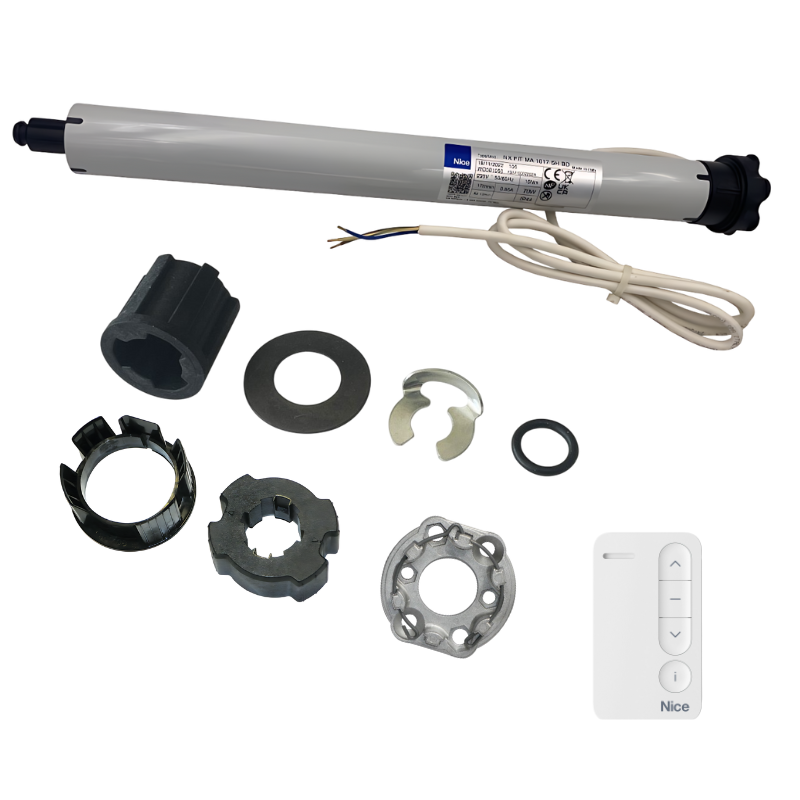 Kit moteur radio Nice Next Fit 10/17 + MINIDOMI1 pour tube ZF64