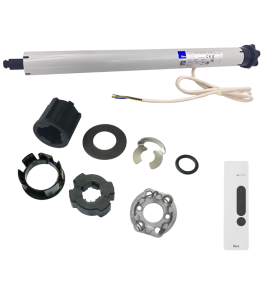 Kit moteur radio Nice Next Fit 20/17 + DOMI P1 pour tube ZF64