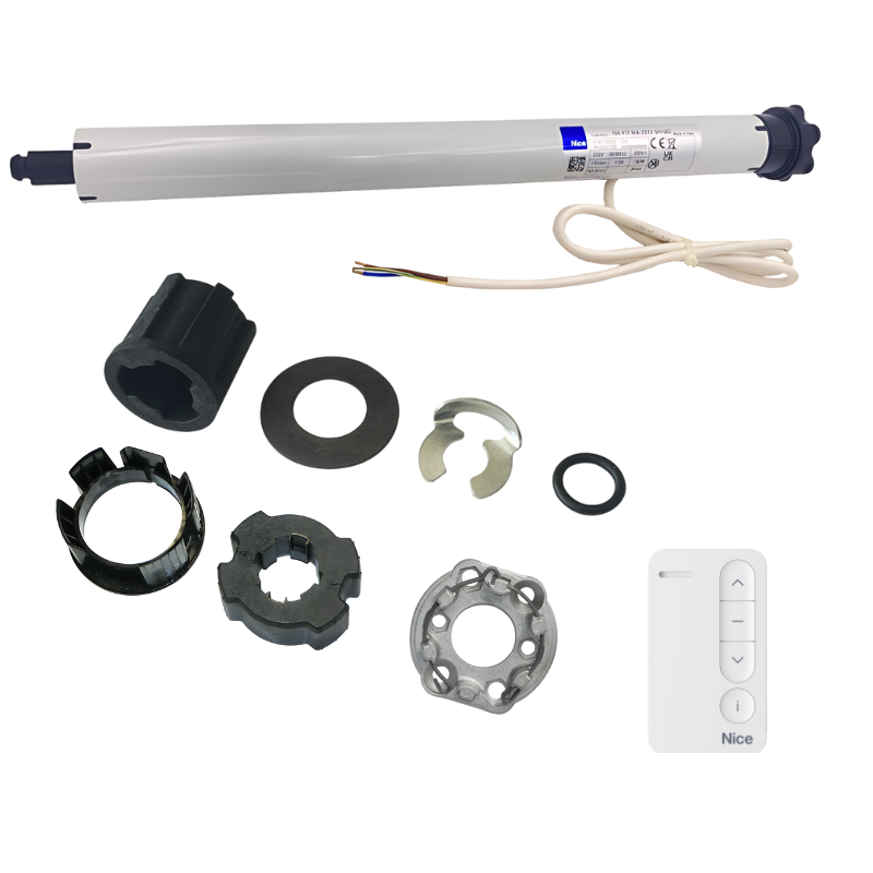Kit moteur radio Nice Next Fit 20/17 + MINIDOMI1 pour tube ZF64
