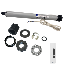 Kit moteur radio Nice Next Fit 10/17 + DOMI P1 pour tube octo 60 mm