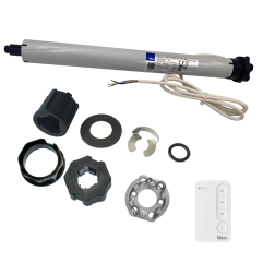 Kit moteur radio NICE NEXT FIT MA 10/17 SH BD + MiniDOMI 1 pour tube octo 60 mm