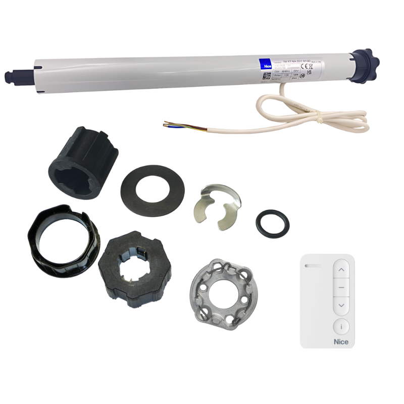 Kit moteur radio Nice Next Fit 20/17 + MINIDOMI1 pour tube octogonal 60 mm