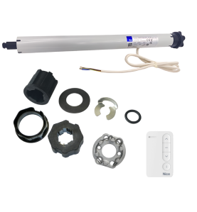 Kit moteur radio Nice Next Fit 20/17 + MINIDOMI1 pour tube octogonal 60 mm