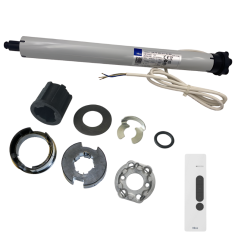 Kit moteur radio NICE NEXT FIT MA 10/17 SH BD + DOMI P1 pour tube DEPRAT 62 mm
