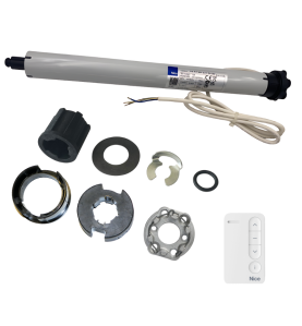 Kit moteur radio Nice Next Fit 10/17 + MINIDOMI1 pour tube Deprat 62 mm