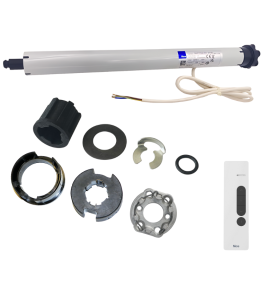 Kit moteur radio Nice Next Fit 20/17 + DOMI P1 pour tube Deprat 62 mm