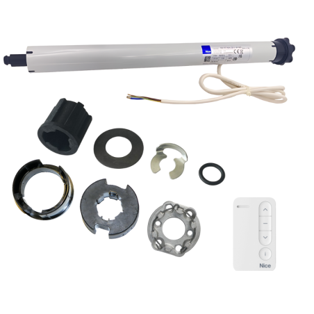 Kit moteur radio NICE NEXT FIT MA 20/17 SH BD + MiniDOMI 1 pour tube DEPRAT 62 mm