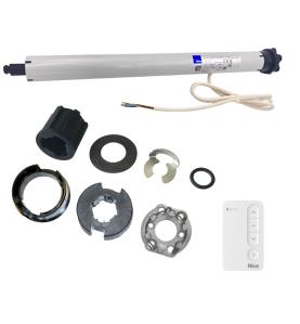 Kit moteur radio Nice Next Fit 20/17 + MINIDOMI1 pour tube Deprat 62 mm