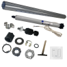 Kit axe motorisé tube ZF54 2 m et moteur Nice Next Fit MA 10 Nm 17 tours/min