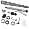 Kit axe motorisé tube ZF54 2 m et moteur Nice Next Fit MA 10 Nm 17 tours/min
