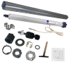 Kit axe motorisé tube ZF54 2 m et moteur Nice Next Fit MA 20 Nm 17 tours/min