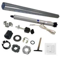 Axe ZF64 motorisé 2m NICE NEXT FIT MA 10/17 SH BD + DOMI W1