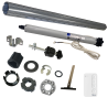Kit axe motorisé tube ZF64 2 m et moteur Nice Next Fit MA 10 Nm 17 tours/min