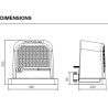 Motorisation ROBUS400 pour portail coulissant – Kit Nice RBS400BDKCE