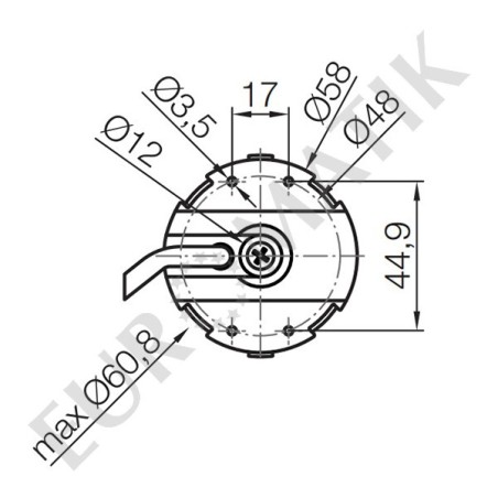 Kit ERA complet jusqu'à 28 Kg avec 2m de tube rond Deprat 62 mm