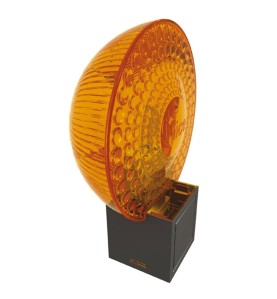 Feu clignotant orange 12 Vac/Vcc