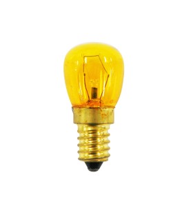 Ampoule à vis E14 230V 40W orange
