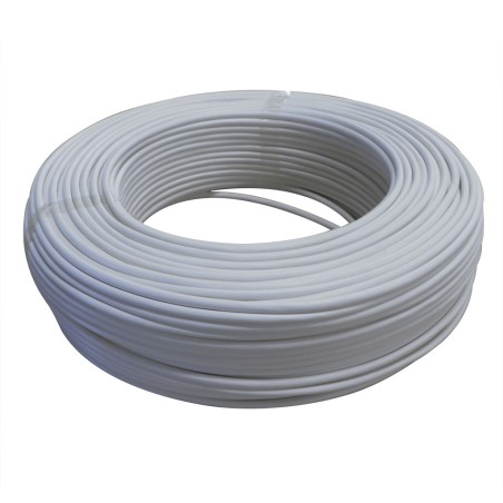 Câble 10x0,22mm² souple blanc - Vendu au mètre