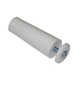 Butée de volet roulant cylindrique 60 mm blanc