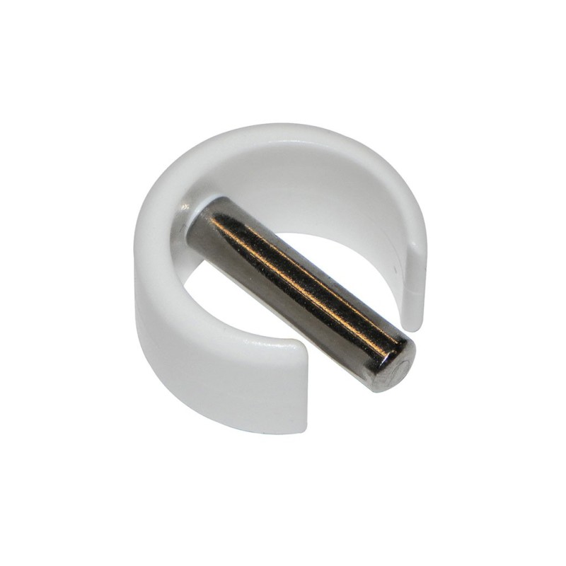 Clips de fixation rapide blanc 12 et 13 mm - Euromatik