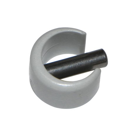 Clips de fixation rapide gris pour manivelle Ø 12 et 13 mm