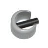 Clips de fixation rapide gris pour manivelle Ø 12 et 13 mm