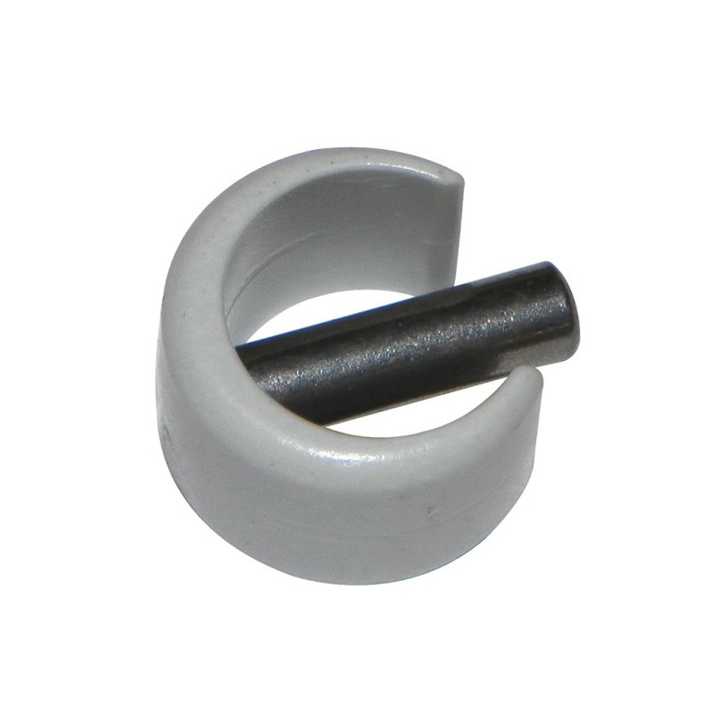 Clips de fixation rapide gris pour manivelle Ø 15 mm