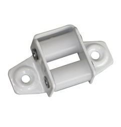 Guide de sangle laqué blanc pour sangle de 14 à 18 mm