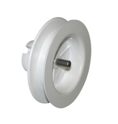 Poulie Ø 95 mm pour tube rond Ø40 mm