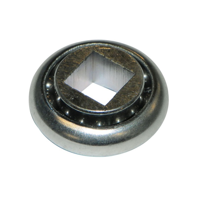 Roulement à billes Ø28 mm - trou carré 10 mm