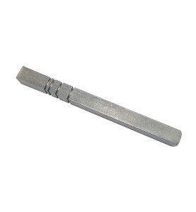 Tige pivot carré 10 mm pour poulie
