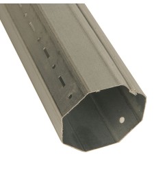 Tube octogonal 60 mm (2 mètres)