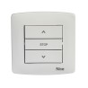 Inverseur à enclenchement pour store et volet avec plaque
