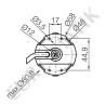 Kit complet jusqu'à 93 Kg avec 3m de tube ZF80