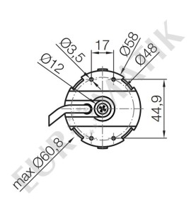 Kit complet jusqu'à 93 Kg avec 3m de tube ZF80