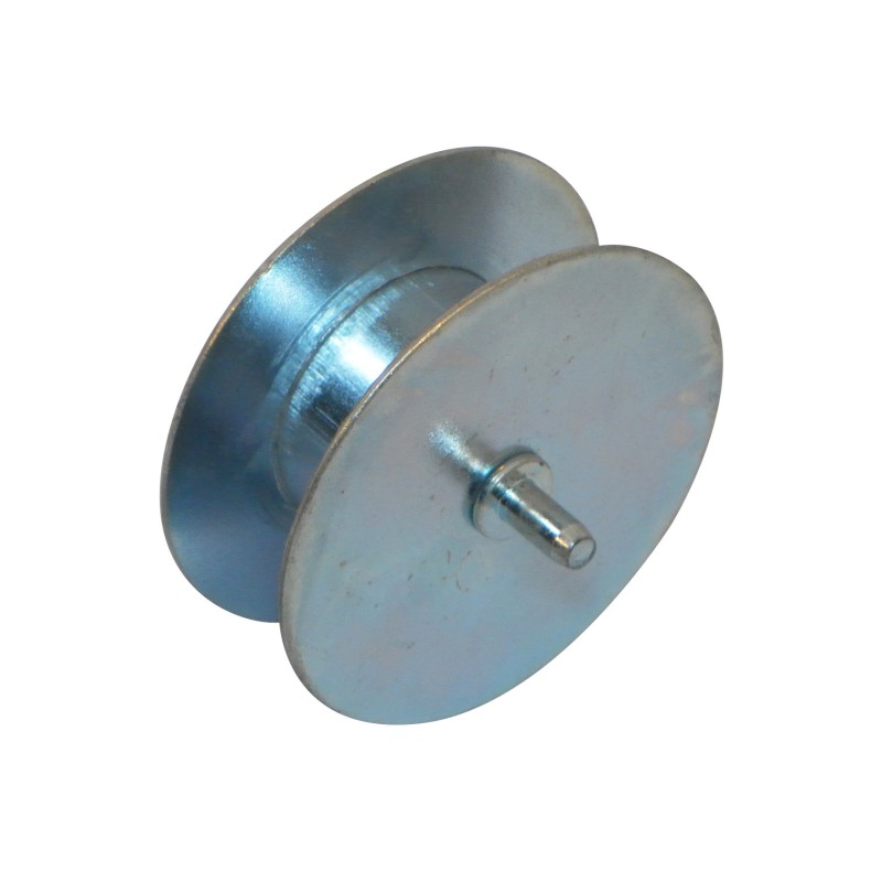 Poulie Ø70 mm et culot pour axe Ø40 mm de store Poulie Ø70 mm et culot pour axe Ø40 mm de store