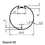 Kit Deprat 62 mm