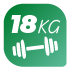 Poids soulevé: 18 Kg